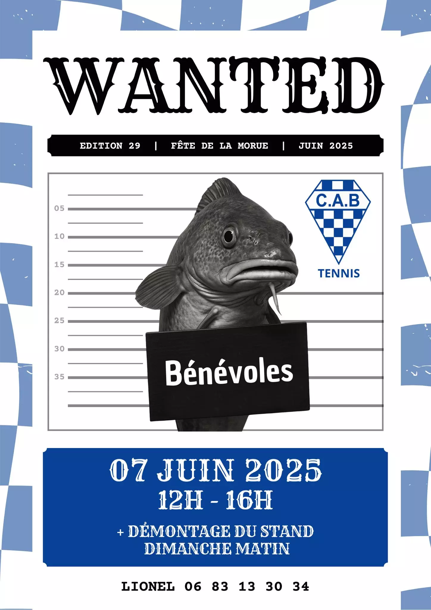 Appel aux bénévoles Fête de la Morue 2025